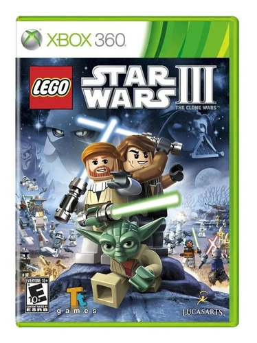 LEGO Star Wars III: The Clone Wars  Star Wars Standard Edition LucasArts Xbox 360 Físico