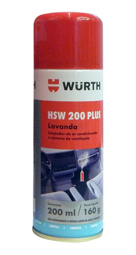 Higienizador Hsw 200 Plus  Limpa Ar Condicionado Automotivo