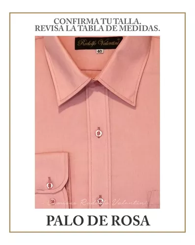 Meseta Mortal Vago Camisa Para Hombre Color Rosa Palo | MercadoLibre 📦