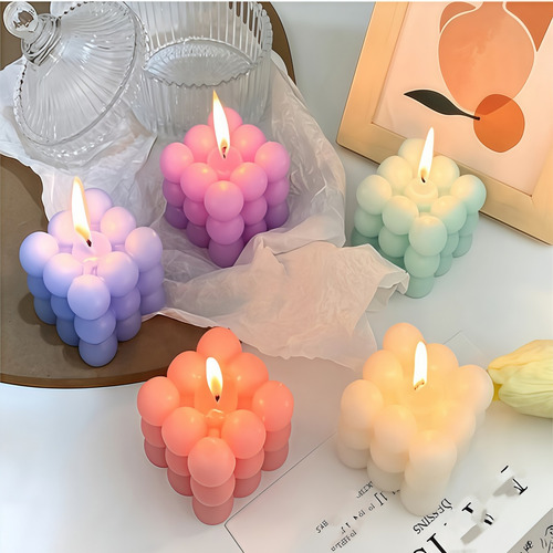 Moldes De Silicona Antiadherentes Para Velas Diy