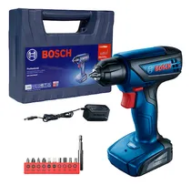 Comprar Taladro atornillador inalámbrico de 6 mm Bosch GSR 1000 SMART 12V + 1 batería de 1.5Ah + accesorio con maletín de transporte 220V