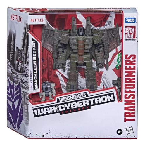 Hasbro Takara Transformers Netflix  Sparkless Seeker War 