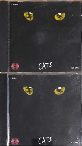 Cats 2 Cds. Complete Original Broadway Cast Recording
