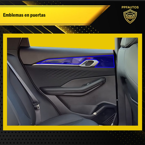 Película protectora kit ppf para geely coolray 2024 color transparente