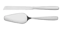 Comprar Juego De Torta Para Servir Postres Tramontina Acero Inox