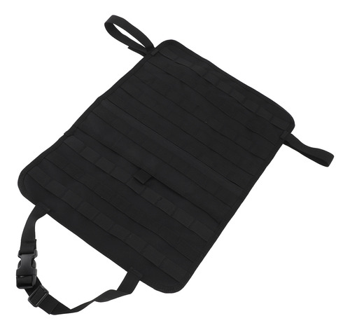 Organizador Trasero Negro Negro De Nailon De Gran Capacidad
