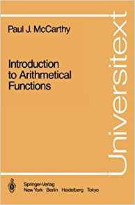 Introduction To Arithmetical Functions (universitext)