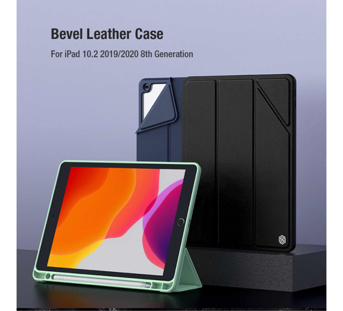 Funda Smart Case iPad 10.2 9na 8va 7ma Gen Cuero Leather