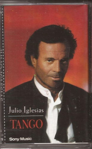 Julio Iglesias Tango Cassette Original 1996