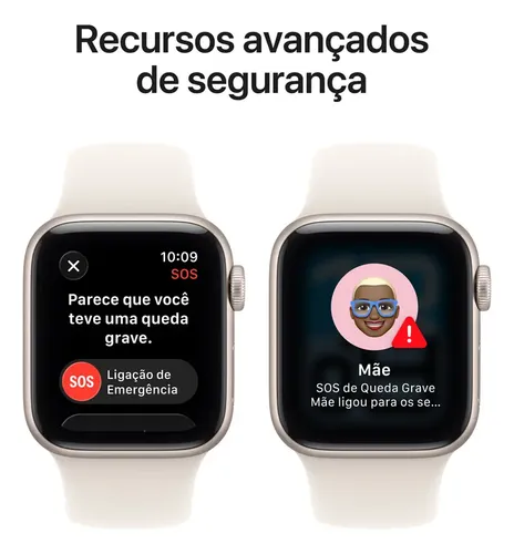 Apple - 21Y-SB-7-9 RORU Apple Watch Se 3 40mm Gps Starlight Sb P/m | Parcelamento sem juros