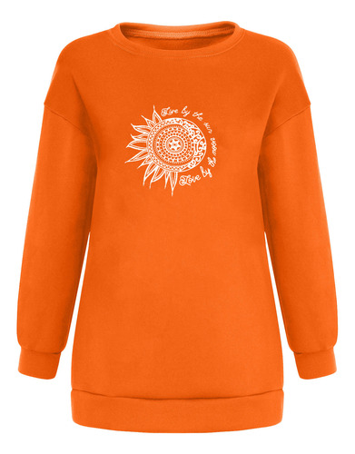 Blusa G A La Moda De Halloween Para Mujer, Casual, Manga Lar