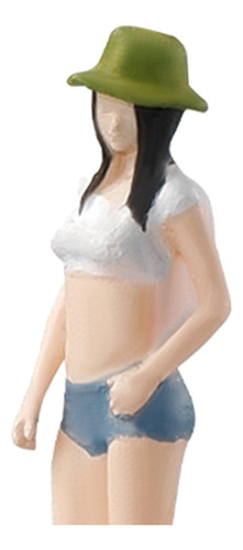1: 64 Escala Modelo De Niña En Miniatura Adorno De Mesa De