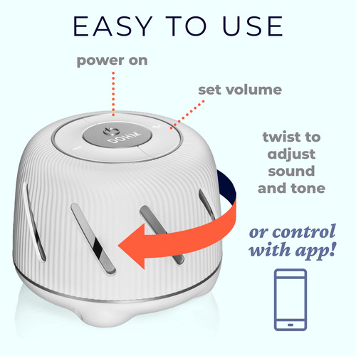 Marpac Dohm Connect (white) | White Noise Machine With A Rea