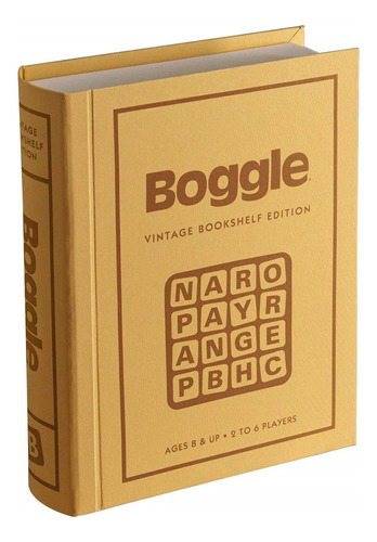 Juego De Mesa Ws Game Boggle Coleccion Libro Vintage