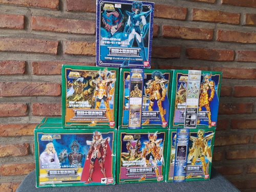 Saint Seiya Myth Cloth - Generales Marinos + Poseidon Roe