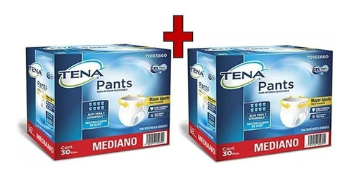 Pañales Desechable Tena Adulto Mediano 60pz / Envio Gratis