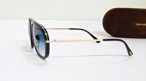 Lentes Gafas Tom Ford Johnson Ft0453 Aviador Italy 57mm Suns