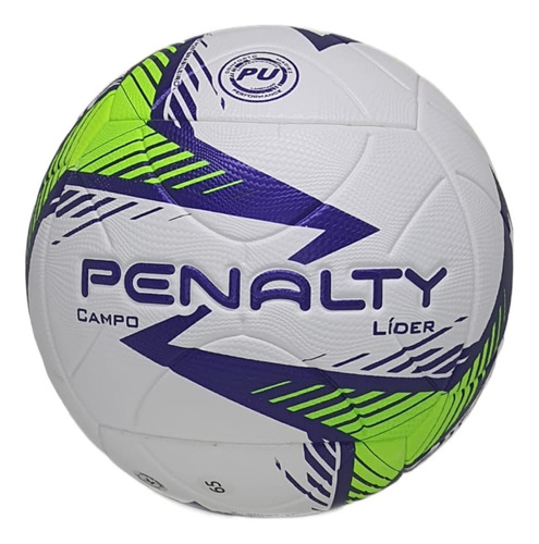 Bola Campo Penalty Líder N4 + Bomba De Ar Cor Verde