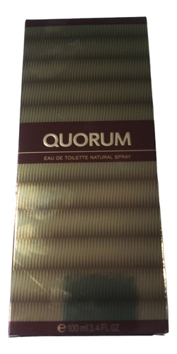 Perfume Hombre Quorum Eau De Toilette Natural Spray 100ml 
