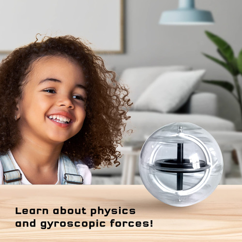 Brinquedo Com Haste Perfeitamente Balanceada Gyroscope Thame
