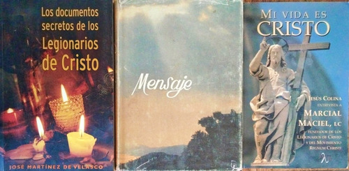 3 Obras De Marcial Maciel, Los Legionarios De Cristo, Regnum