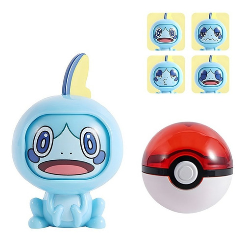 Juguete Pokemon Sobble Cambia Cara Ash Pokeball Pokebola