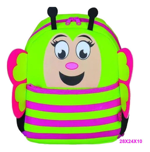 Mochila Escolar Infantil Neoprene Bpc33566