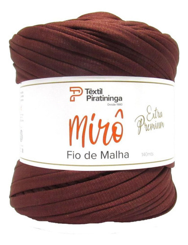 Fio De Malha Marrom 140m Miro Premium