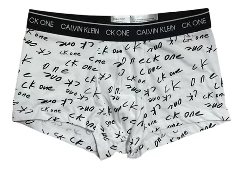 Cueca Calvin Klein Low Rise Boxer Cotton Ck One Print Marker