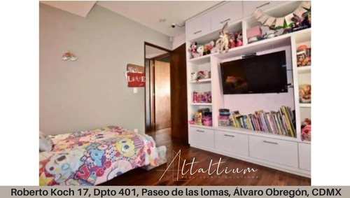 Departamento En Venta Roberto Koch 17, Depto 401, Paseo De Las Lomas, Álvaro Obregón, Cdmx. Vg5-za