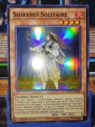 Yu-Gi-Oh! Shiranui Solitaire MAMA-EN054 – Ultra Rare Einzelkarte 1. Auflage