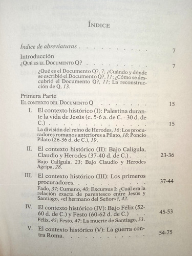 El Documento Q El Evangelio Más Desconocido / César Vidal (Usado)
