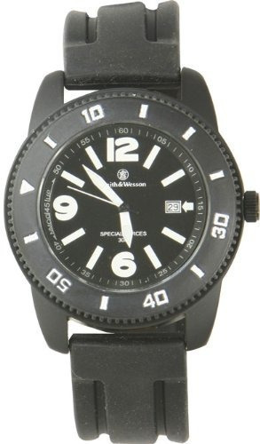 Smith Reloj Wesson Sww5983 Paracaidista Con Correa De Caucho