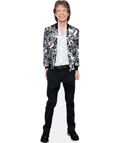 Figura Coroplast Tamaño Real 180cm Mick Jagger Rolling