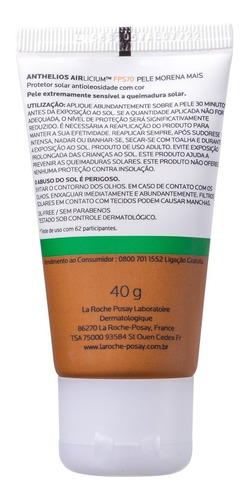 La Roche-posay Anthelios Airlicium Fps70 Morena+ - Protetor