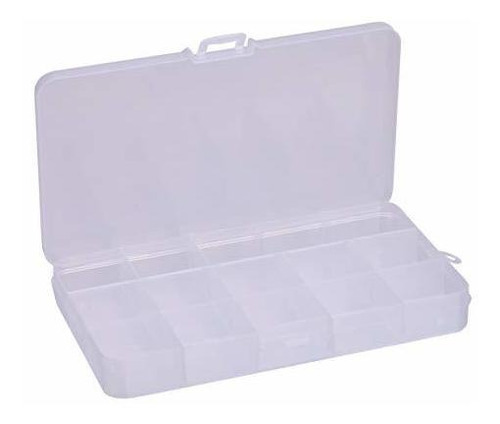 Organizadores Personales 2 X Clear Plastic Storage Box 15 Sl