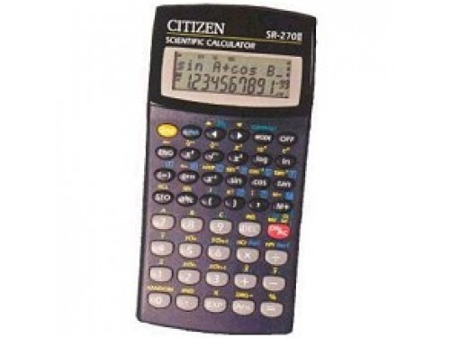 Calculadora Citizen Cientifica Sr 270n  236 Funciones