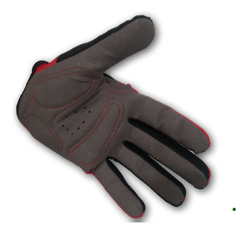 Imagen 2 de 5 de Guantes Edge 02 Talla Xl Color Rojo Bici Moto