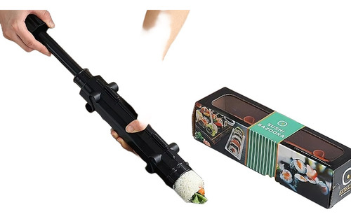 Molde Sushi Maquina Para Armar Sushi Enrollador Sushi Chef Negro