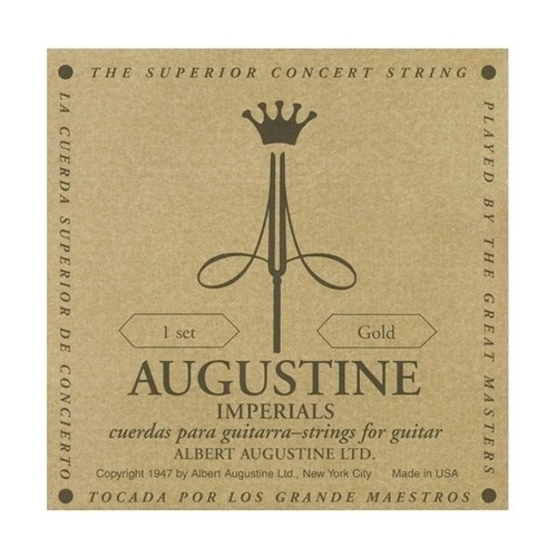 Encordoamento Augustine Imperial Gold Nylon Tensão Média