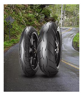 Imagen 3 de 10 de Cubierta Metzeler 120/70zr17tl Sportec M5 Benelli Tnt Gt 600