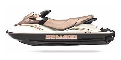 Capa De Banco Jet Ski Sea Doo Gti Rfi 03-04 Bege