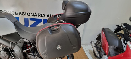 Imagem 2 de 12 de Suzuki Dl 1000 Vstrom 2019 Abs Branca Com Baús