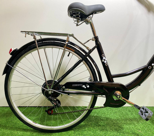 Imagen 9 de 10 de Bicicleta De Paseo Aro 26 Negra 7 Velocidades