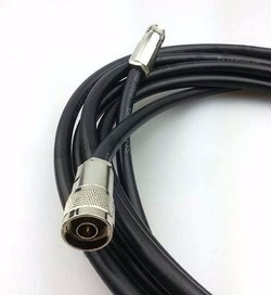 Cable Coaxial Extensor Lm400 N-macho A N-hembra 5 Mts