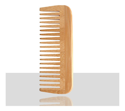Peine De Dientes Anchos Para Desenredar, Peine De Madera