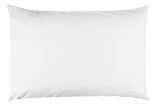 Capa Fronha Travesseiro Infantil 40x60cm 100% Algodão Branco