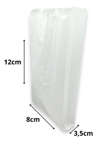 Saco Papel Mono Pipoca Pequeno 1 Pc Quantidade: 5.000 Uni
