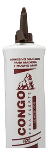 Cola Carpintero Adhesivo Vinilico Congo R25 Envase De 1 Kilo