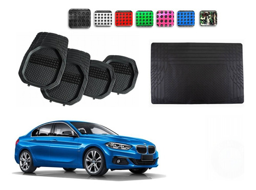 Tapetes 4pz Color 3d + Cajuela Bmw 118i Sedan 2019 - 2022